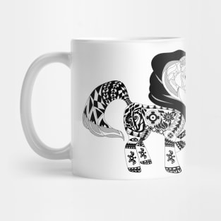 magical pony ecopop horse art Mug